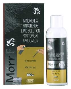 画像 モールF 3%フィナステリドが加えられたミノキシジル発毛剤。フィナステリド塗布は生え際を改善に役立つとされています。