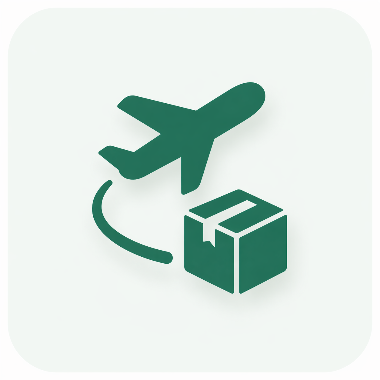 海外から発送アイコン